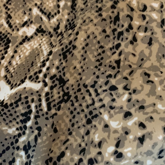 EMMA COOK SILK SNAKESKIN MINI DRESS - Picture 5 of 7